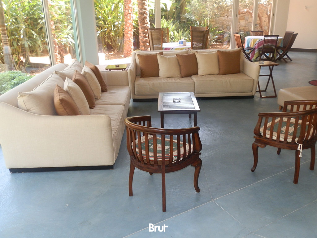 BRUT stamped concrete